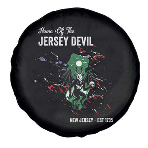 Jersey Devil Spare Tire Cover Home Of New Jersey Est 1735 Cryptid Gift TS12 Print Your Wear