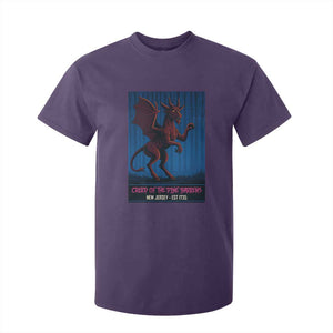 Jersey Devil T Shirt For Kid Creep Of The Pine Barrens New Jersey Est 1735 TS12 Purple Print Your Wear