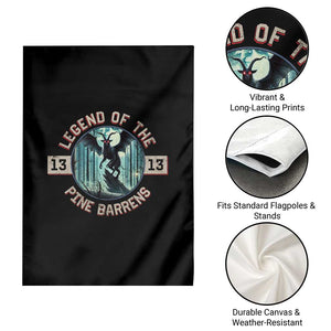 Jersey Devil Garden Flag Cryptid Gift Legend Of The Pine Barrens TS12 Print Your Wear