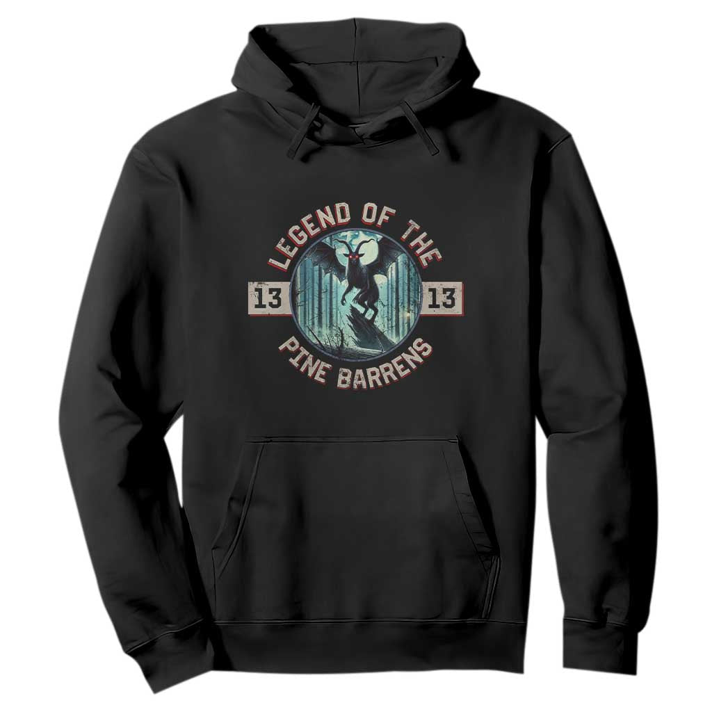 Jersey Devil Hoodie Cryptid Gift Legend Of The Pine Barrens TS12 Black Print Your Wear