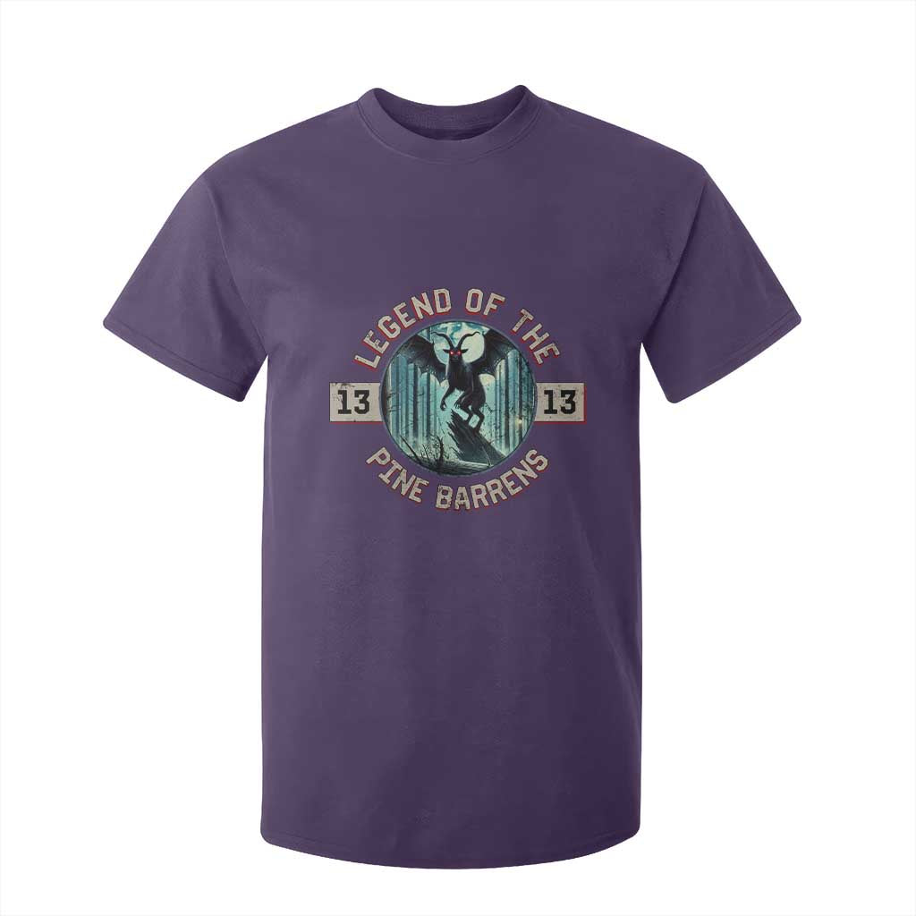 Jersey Devil T Shirt For Kid Cryptid Gift Legend Of The Pine Barrens TS12 Purple Print Your Wear