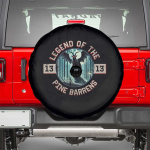 Jersey Devil Spare Tire Cover Cryptid Gift Legend Of The Pine Barrens TS12 Black Print Your Wear