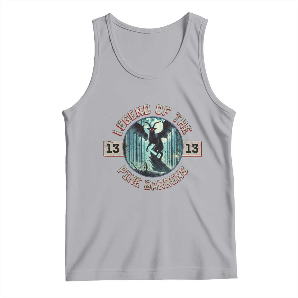 Jersey Devil Tank Top Cryptid Gift Legend Of The Pine Barrens TS12 Athletic Heather Print Your Wear