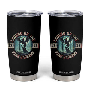 Jersey Devil Tumbler Cup Cryptid Gift Legend Of The Pine Barrens TS12 Black Print Your Wear