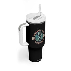 Jersey Devil Tumbler With Handle Cryptid Gift Legend Of The Pine Barrens TS12 Print Your Wear
