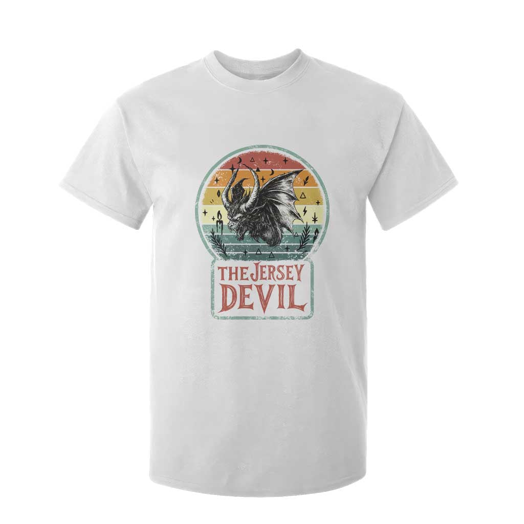 The Jersey Devil T Shirt For Kid Retro Vintage New Jersey Cryptid TS12 White Print Your Wear