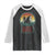 The Jersey Devil Raglan Shirt Retro Vintage New Jersey Cryptid TS12 Black White Print Your Wear
