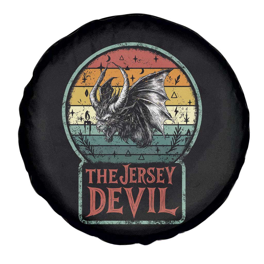 The Jersey Devil Spare Tire Cover Retro Vintage New Jersey Cryptid TS12 Print Your Wear