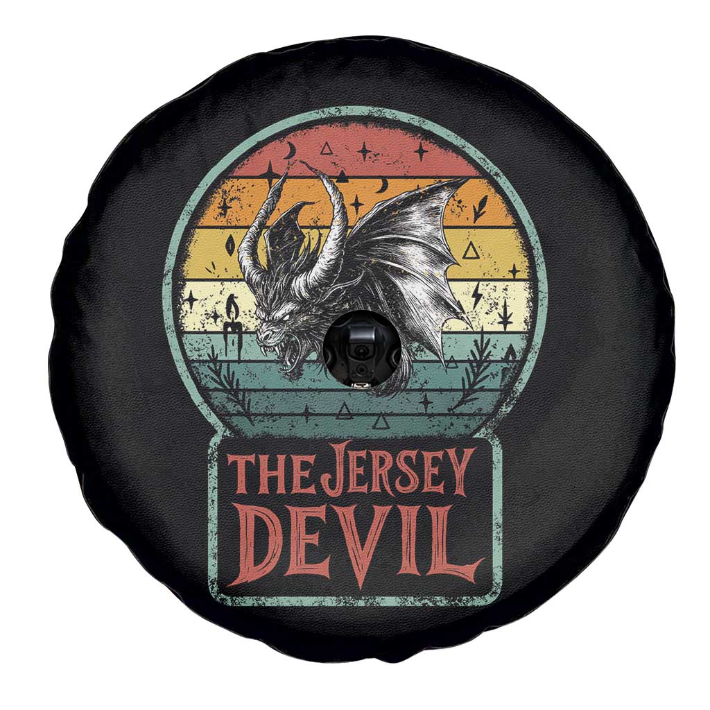 The Jersey Devil Spare Tire Cover Retro Vintage New Jersey Cryptid TS12 Print Your Wear