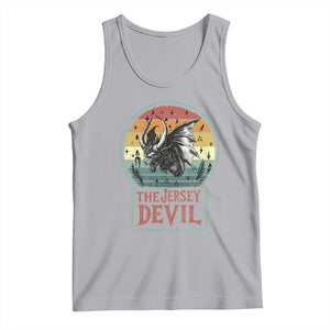 The Jersey Devil Tank Top Retro Vintage New Jersey Cryptid TS12 Athletic Heather Print Your Wear