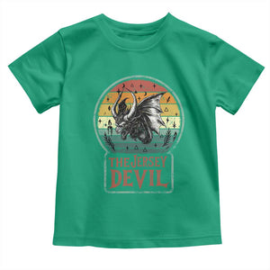 The Jersey Devil Toddler T Shirt Retro Vintage New Jersey Cryptid TS12 Irish Green Print Your Wear