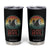 The Jersey Devil Tumbler Cup Retro Vintage New Jersey Cryptid TS12 Black Print Your Wear