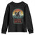 The Jersey Devil Youth Sweatshirt Retro Vintage New Jersey Cryptid TS12 Black Print Your Wear