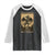Jersey Devil Raglan Shirt Gothic Horror Gift Pine Barrens New Jersey TS12 Black White Print Your Wear