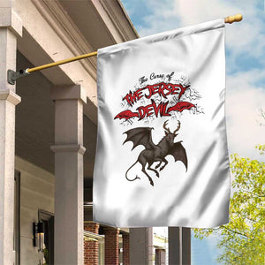 Jersey Devil Garden Flag The Curse Of The Cryptid Gothic Horror Gift TS12 Print Your Wear