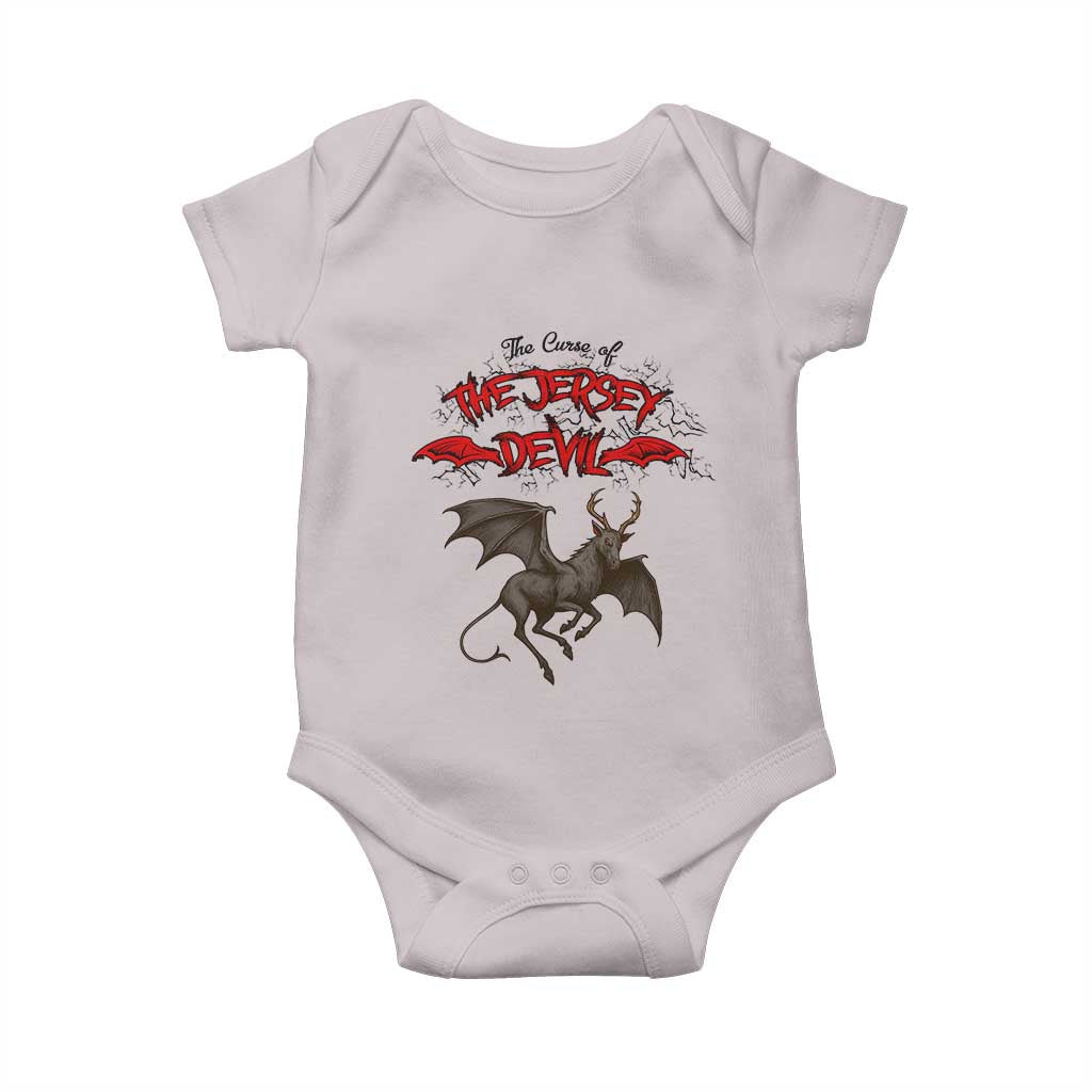 Jersey Devil Baby Onesie The Curse Of The Cryptid Gothic Horror Gift TS12 Ice Gray Print Your Wear