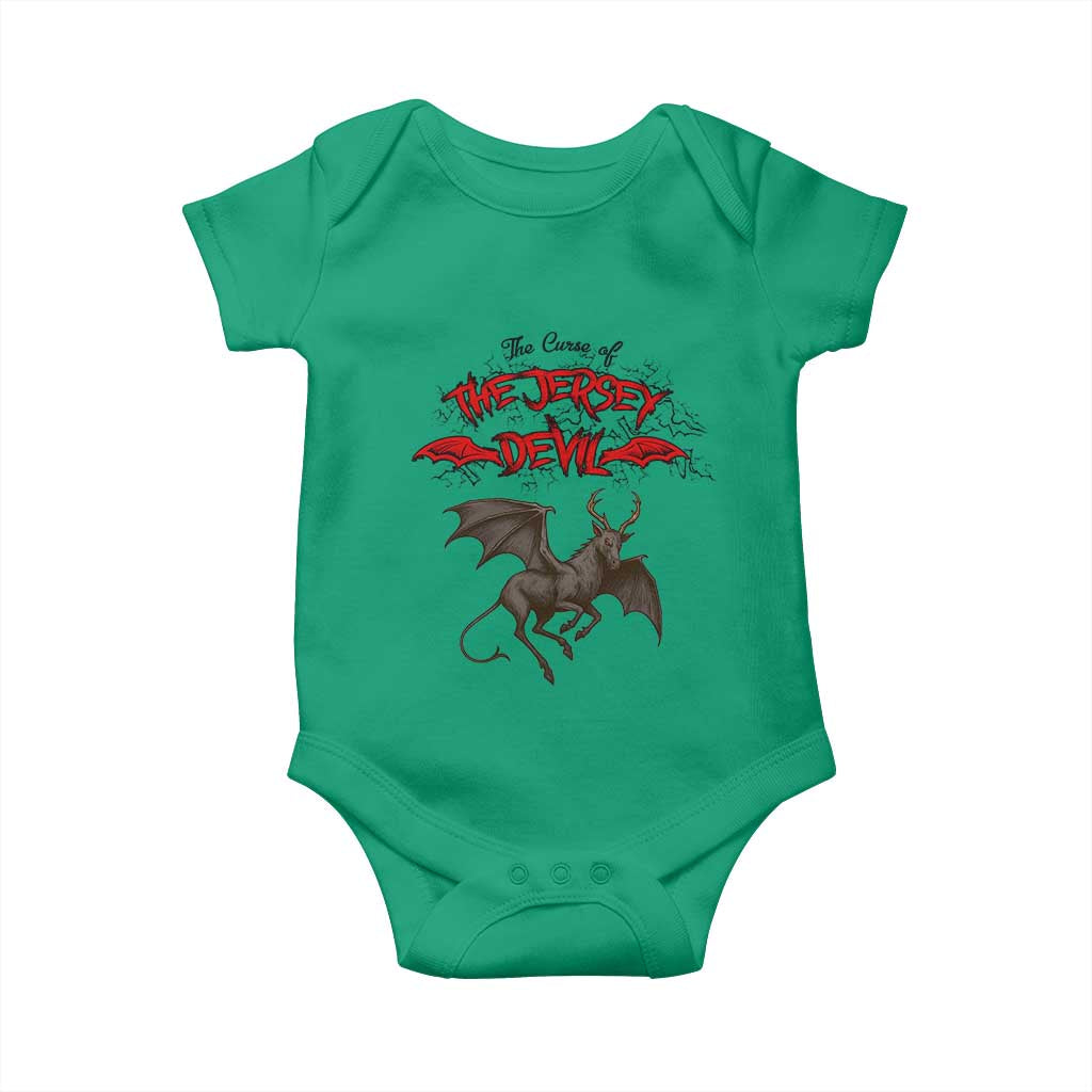 Jersey Devil Baby Onesie The Curse Of The Cryptid Gothic Horror Gift TS12 Irish Green Print Your Wear
