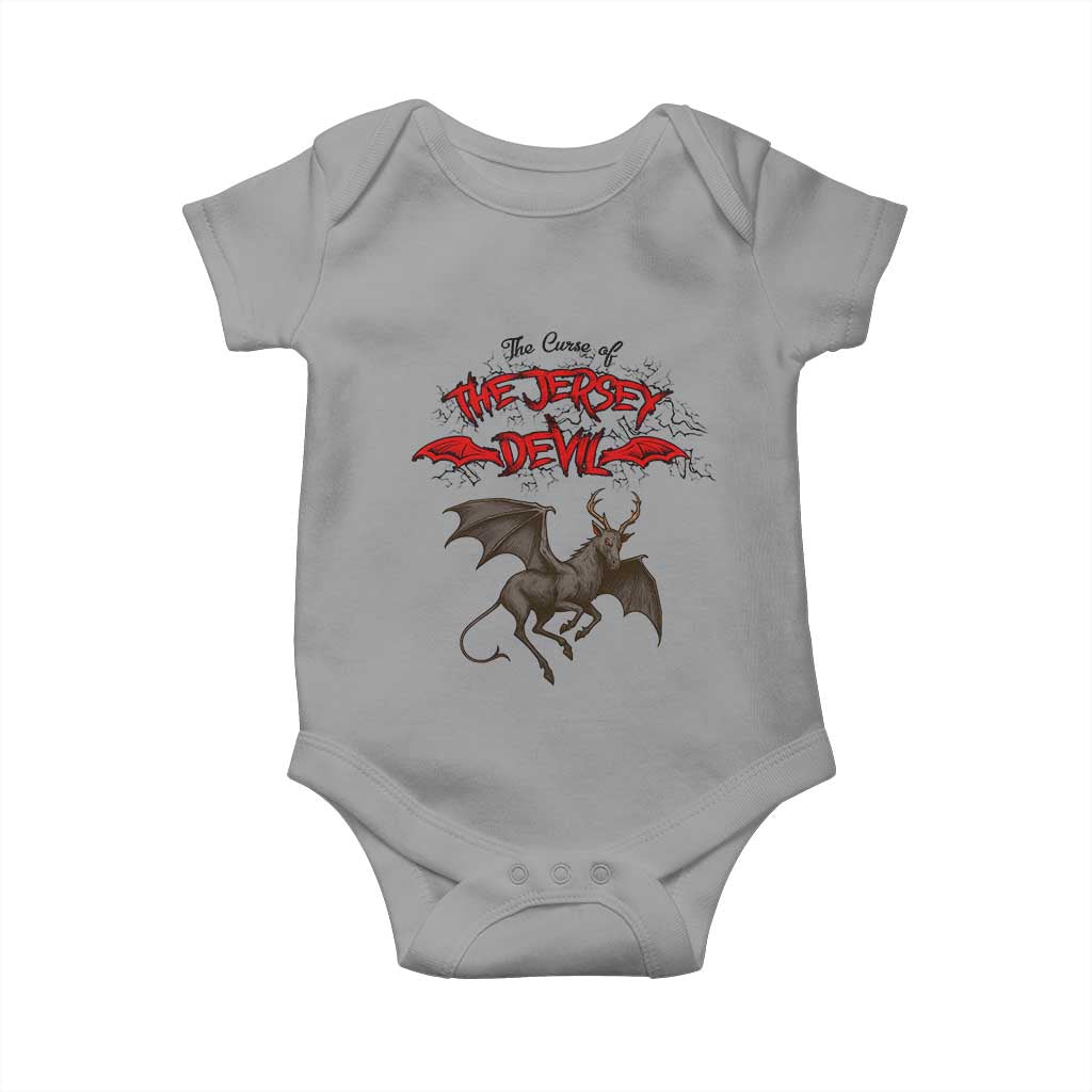 Jersey Devil Baby Onesie The Curse Of The Cryptid Gothic Horror Gift TS12 Sport Gray Print Your Wear