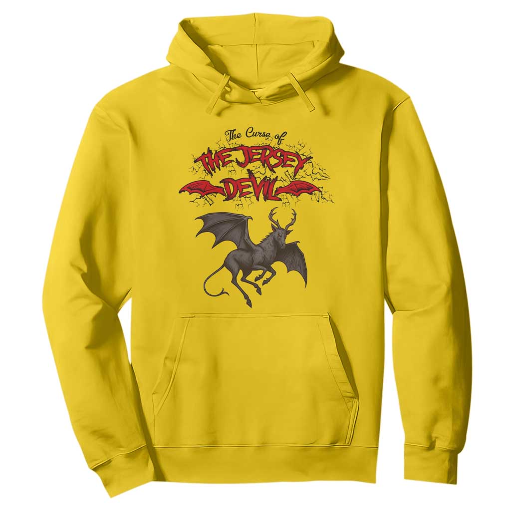 Jersey Devil Hoodie The Curse Of The Cryptid Gothic Horror Gift TS12 Daisy Print Your Wear