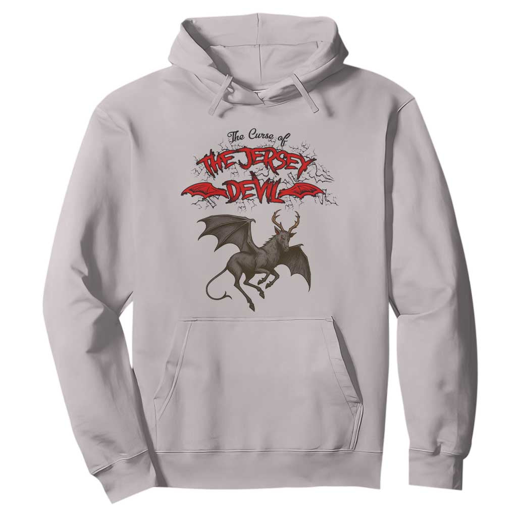 Jersey Devil Hoodie The Curse Of The Cryptid Gothic Horror Gift TS12 Ice Gray Print Your Wear