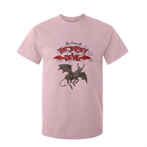 Jersey Devil T Shirt For Kid The Curse Of The Cryptid Gothic Horror Gift TS12 Light Pink Print Your Wear