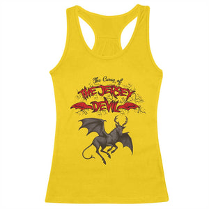Jersey Devil Racerback Tank Top The Curse Of The Cryptid Gothic Horror Gift TS12 Daisy Print Your Wear