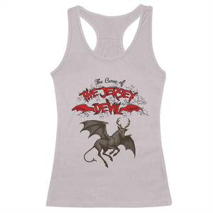 Jersey Devil Racerback Tank Top The Curse Of The Cryptid Gothic Horror Gift TS12 Ice Gray Print Your Wear
