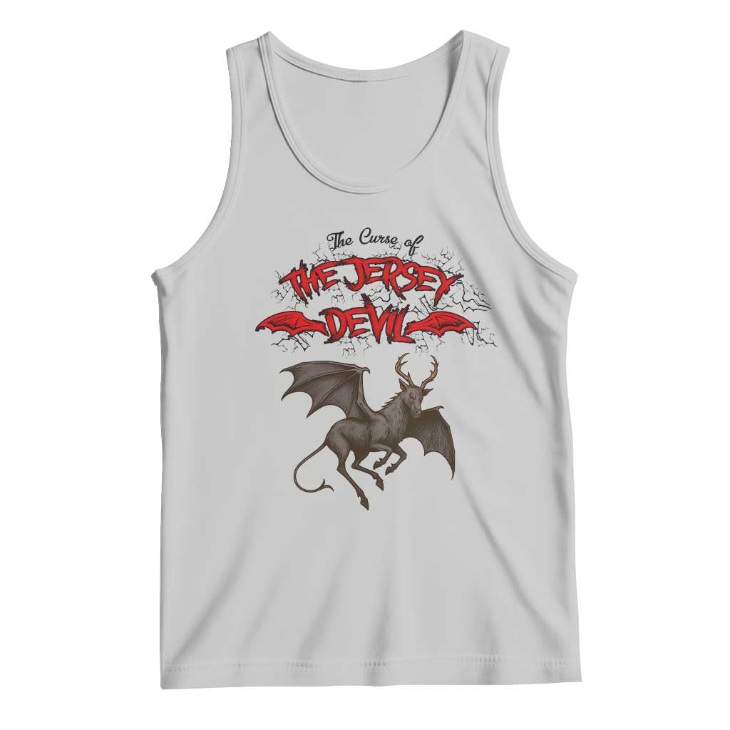 Jersey Devil Tank Top The Curse Of The Cryptid Gothic Horror Gift TS12 Ash Print Your Wear