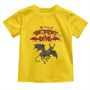Jersey Devil Toddler T Shirt The Curse Of The Cryptid Gothic Horror Gift TS12 Daisy Print Your Wear