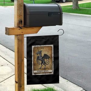 Jersey Devil Garden Flag Horror Tarot Card Urban Legends Gift TS12 Print Your Wear