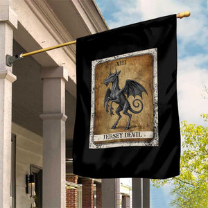 Jersey Devil Garden Flag Horror Tarot Card Urban Legends Gift TS12 Print Your Wear