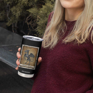 Jersey Devil Tumbler Cup Horror Tarot Card Urban Legends Gift TS12 Print Your Wear