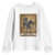 Jersey Devil Youth Sweatshirt Horror Tarot Card Urban Legends Gift TS12 White Print Your Wear