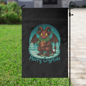 Jersey Devil Garden Flag Merry Cryptidmas Funny Christmas Gift TS12 Print Your Wear