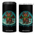 Jersey Devil 4 in 1 Can Cooler Tumbler Merry Cryptidmas Funny Christmas Gift TS12 One Size: 16 oz Black Print Your Wear