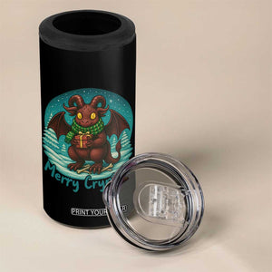 Jersey Devil 4 in 1 Can Cooler Tumbler Merry Cryptidmas Funny Christmas Gift TS12 Print Your Wear