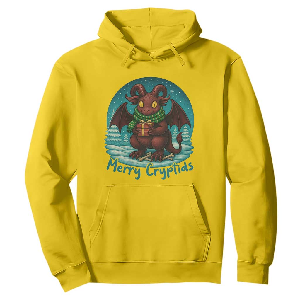 Jersey Devil Hoodie Merry Cryptidmas Funny Christmas Gift TS12 Daisy Print Your Wear