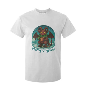 Jersey Devil T Shirt For Kid Merry Cryptidmas Funny Christmas Gift TS12 White Print Your Wear