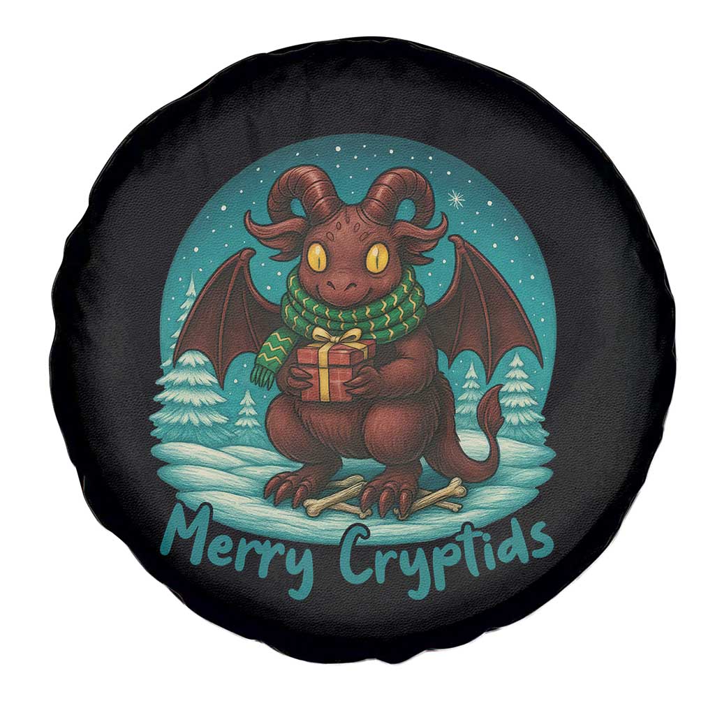 Jersey Devil Spare Tire Cover Merry Cryptidmas Funny Christmas Gift TS12 Print Your Wear