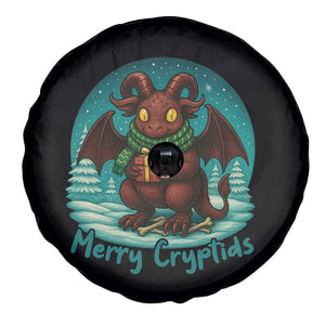 Jersey Devil Spare Tire Cover Merry Cryptidmas Funny Christmas Gift TS12 Print Your Wear