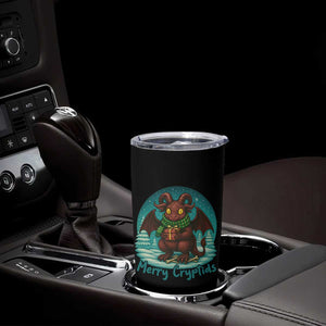 Jersey Devil Tumbler Cup Merry Cryptidmas Funny Christmas Gift TS12 Print Your Wear