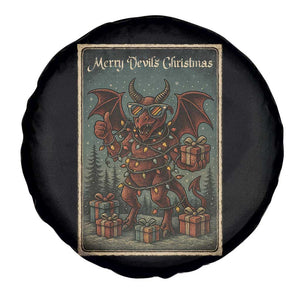 Jersey Devil Merry Devils Christmas Gift Spare Tire Cover TS12 Print Your Wear