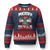 Jersey Devil Ugly Christmas Sweater Merry Devils Christmas Cryptid Gift TS12 Navy Red Print Your Wear
