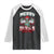 Jersey Devil Raglan Shirt Merry Devils Christmas Cryptid Gift TS12 Black White Print Your Wear
