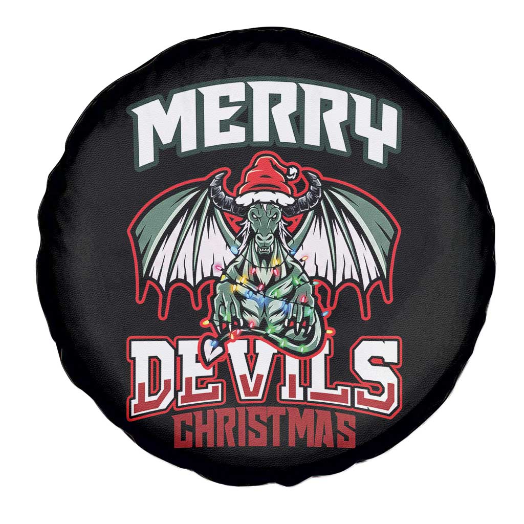 Jersey Devil Spare Tire Cover Merry Devils Christmas Cryptid Gift TS12 Print Your Wear