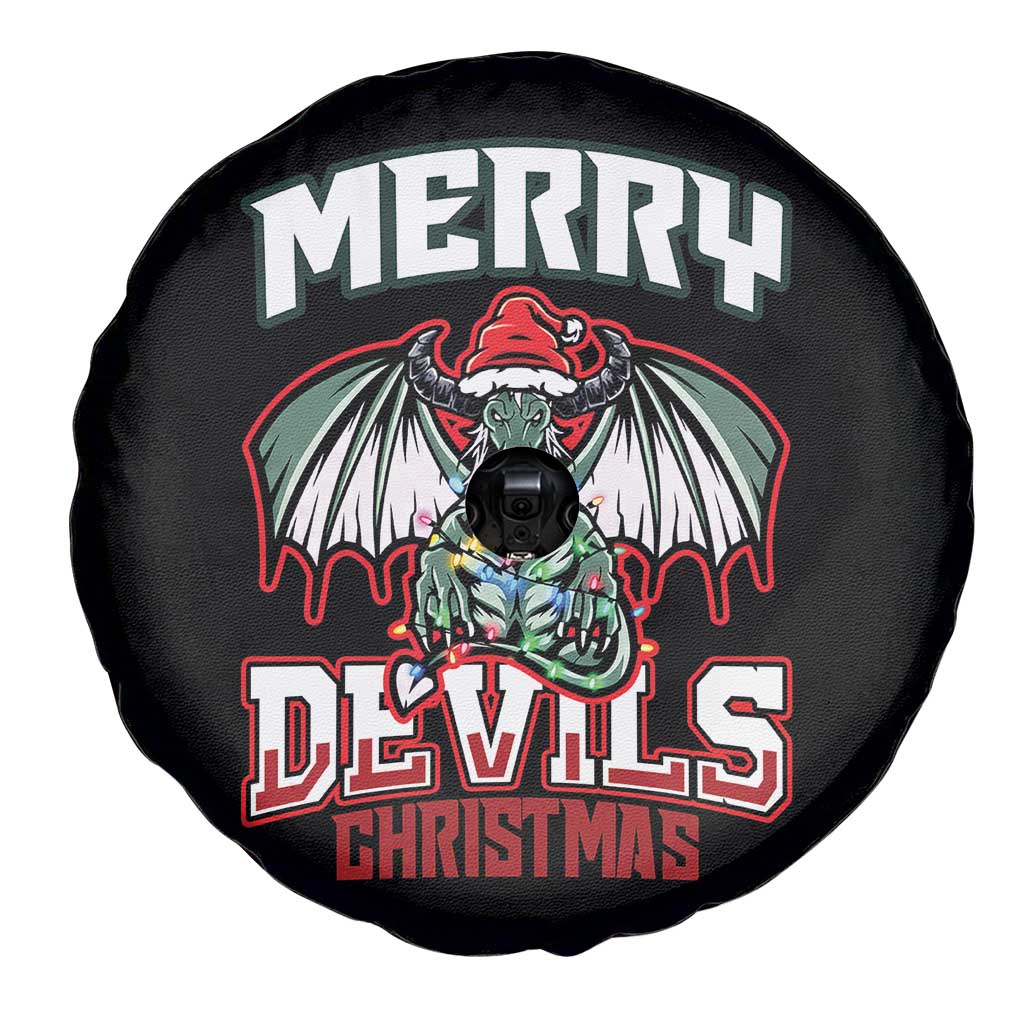 Jersey Devil Spare Tire Cover Merry Devils Christmas Cryptid Gift TS12 Print Your Wear