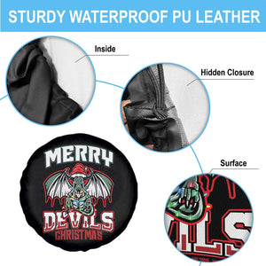 Jersey Devil Spare Tire Cover Merry Devils Christmas Cryptid Gift TS12 Print Your Wear