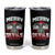Jersey Devil Tumbler Cup Merry Devils Christmas Cryptid Gift TS12 Black Print Your Wear