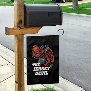 Funny Cryptid Sports Garden Flag Jersey Devil Playing Basketball TS12 Print Your Wear