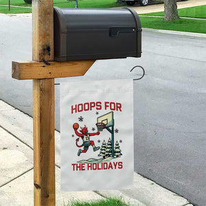 Funny Christmas Basketball Jersey Devil Garden Flag Hoops For The Holidays TS12 Print Your Wear